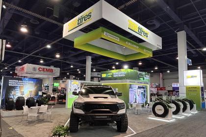 jdb电子官网股份SEMA SHOW大放异彩，彰显中国轮胎智造实力